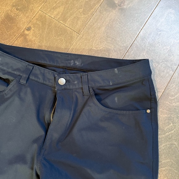 Navy ABC Pants - Picture 2 of 6